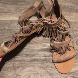 Fringe Steve Madden Gladiator Sandals